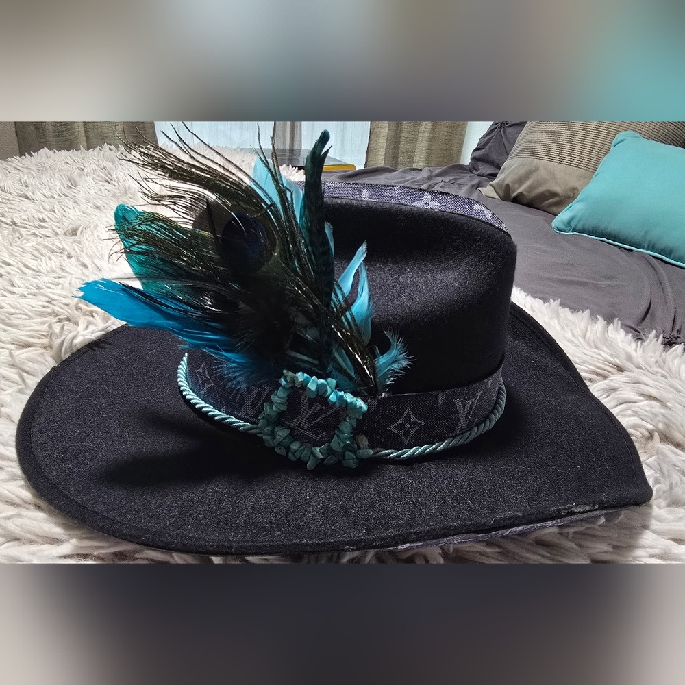 Custom Black Cowboy Hat